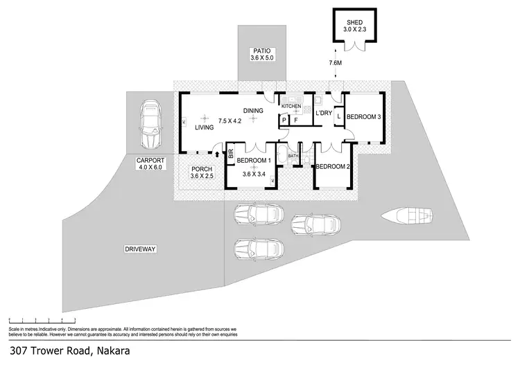 Floorplan of Homely house listing, 307 Trower Road, Nakara NT 810