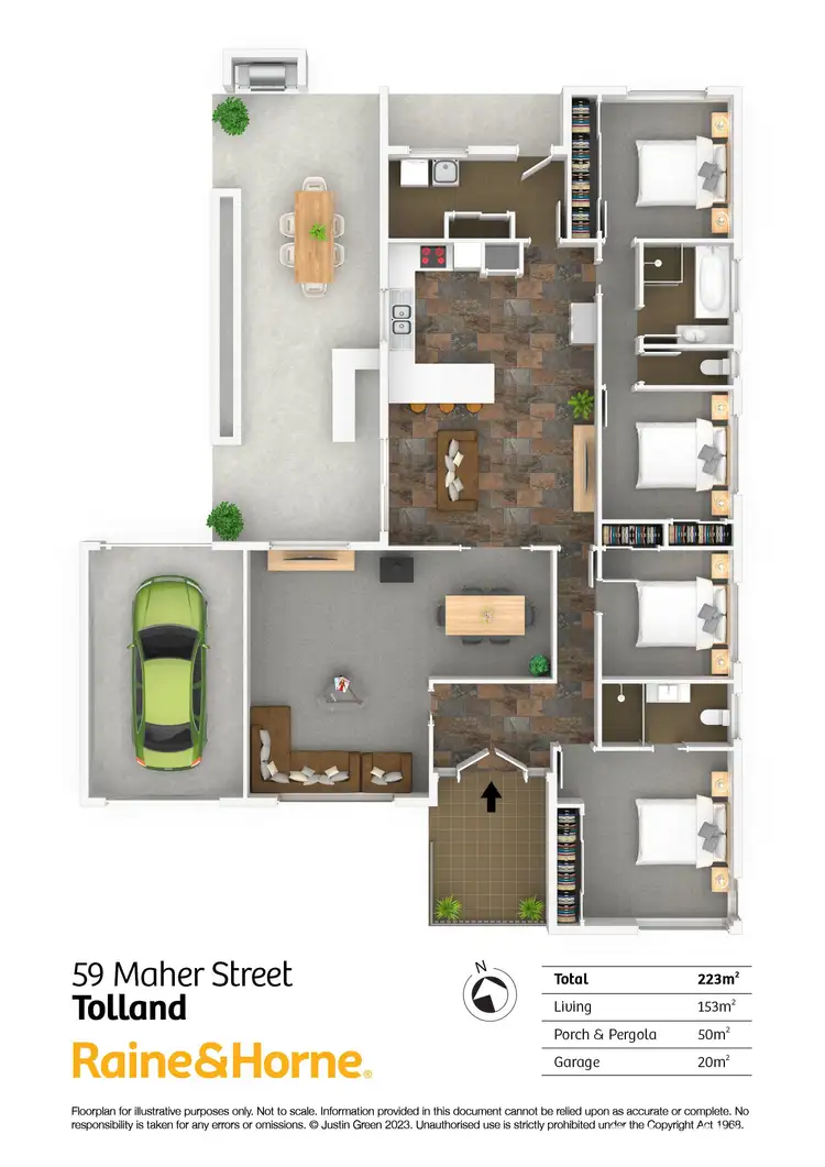 Floorplan of Homely house listing, 59 Maher Street, Tolland NSW 2650