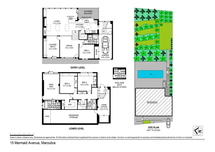 Floorplan of Homely house listing, 15 Mermaid Avenue, Maroubra NSW 2035