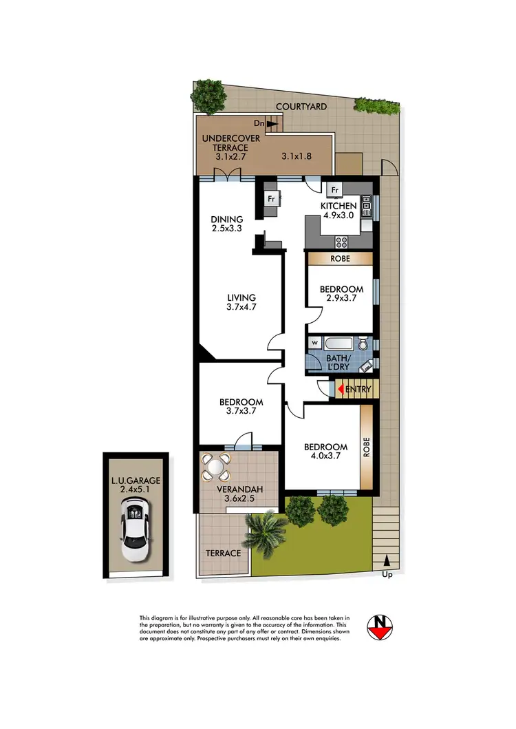 Floorplan of Homely house listing, 29 Blair Street, Bondi Beach NSW 2026