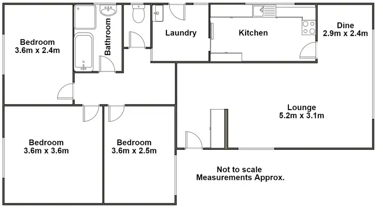 Floorplan of Homely house listing, 1 Sylvia Avenue, Port Augusta SA 5700