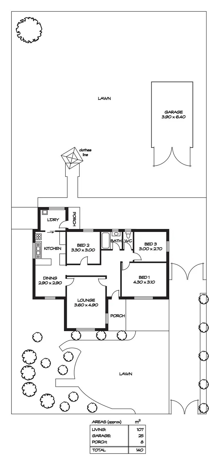 Floorplan of Homely house listing, 8 Pix Road, Davoren Park SA 5113