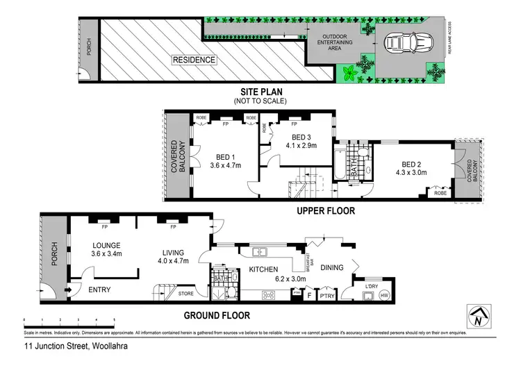 Floorplan of Homely house listing, 11 Junction Street, Woollahra NSW 2025
