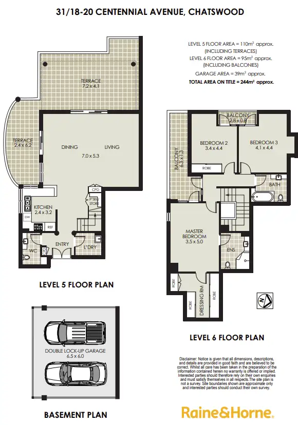 Floorplan of Homely apartment listing, 31/18-20 Centennial Avenue, Chatswood NSW 2067