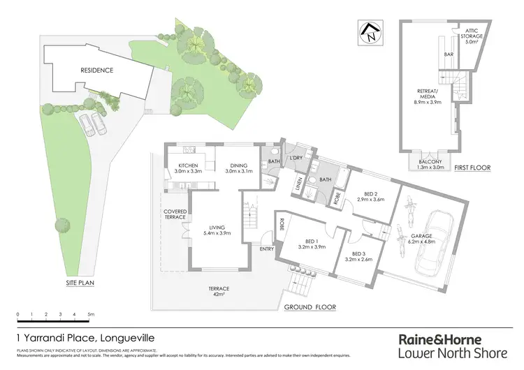 Floorplan of Homely house listing, 1 Yarrandi Place, Longueville NSW 2066