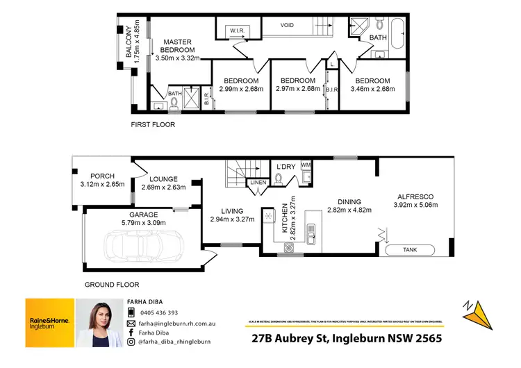Floorplan of Homely house listing, 27B Aubrey Street, Ingleburn NSW 2565