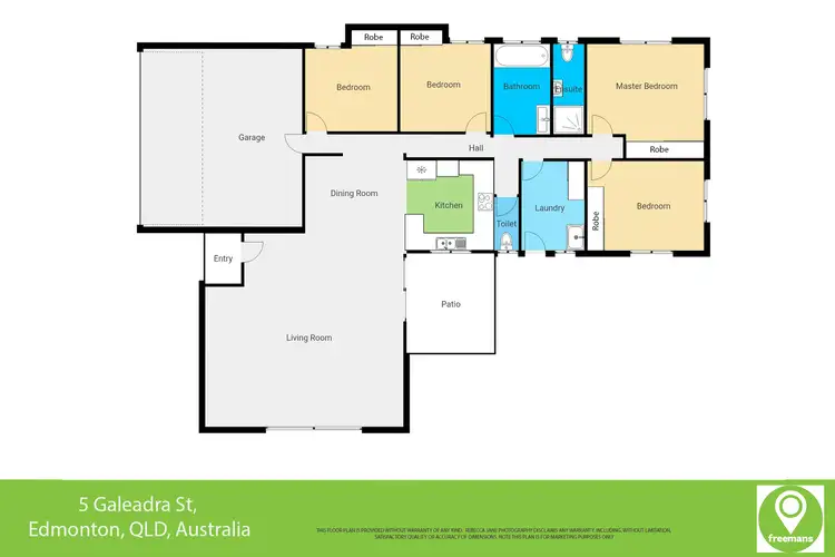 Floorplan of Homely house listing, 5 Galeandra Street, Edmonton QLD 4869