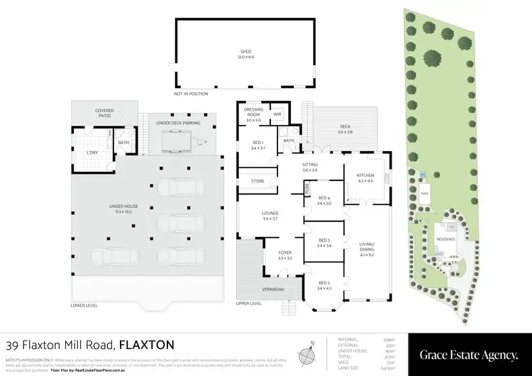 Floorplan of Homely house listing, 39 Flaxton Mill Road, Flaxton QLD 4560