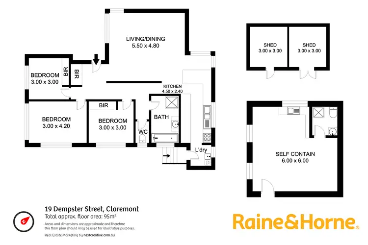 Floorplan of Homely house listing, 19 Dempster Street, Claremont TAS 7011