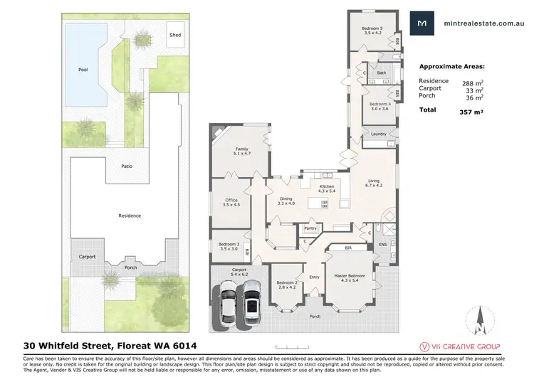 Floorplan of Homely house listing, 30 Whitfeld Street, Floreat WA 6014