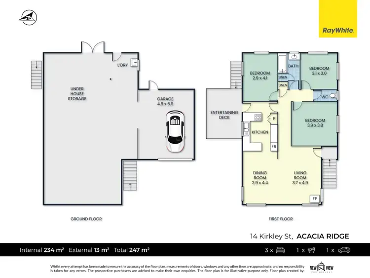 Floorplan of Homely house listing, 14 Kirkley Street, Acacia Ridge QLD 4110