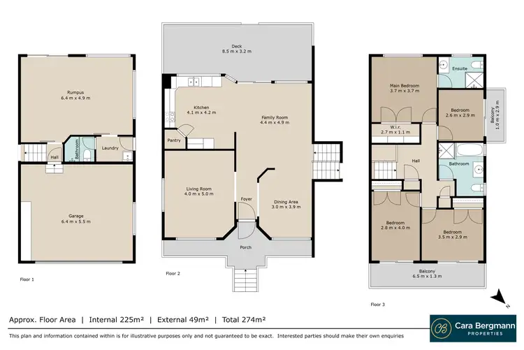 Floorplan of Homely house listing, 6 Gordonbrook Close, Albany Creek QLD 4035