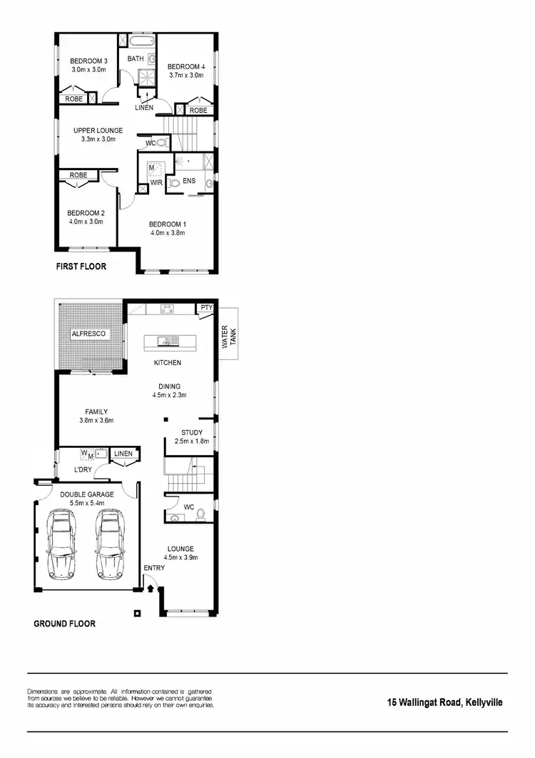 Floorplan of Homely house listing, 15 Wallingat Road, North Kellyville NSW 2155