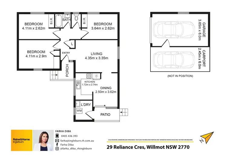 Floorplan of Homely house listing, 29 Reliance Crescent, Willmot NSW 2770
