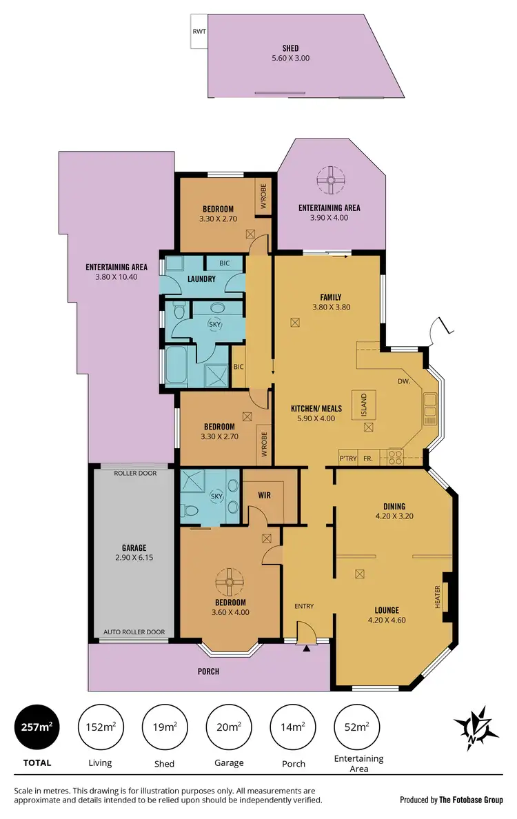 Floorplan of Homely house listing, 27A Seaview Drive, Happy Valley SA 5159