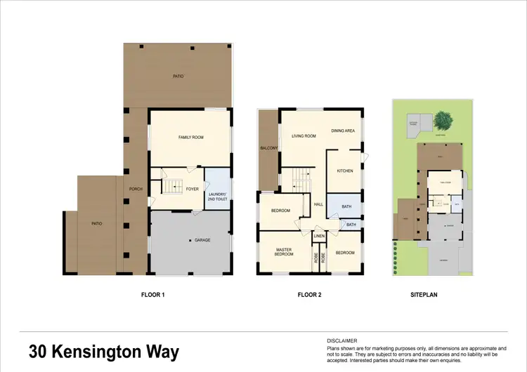 Floorplan of Homely house listing, 30 Kensington Way, Strathpine QLD 4500