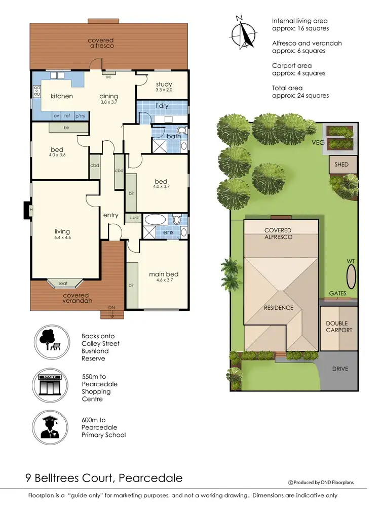 Floorplan of Homely house listing, 9 Belltrees Court, Pearcedale VIC 3912