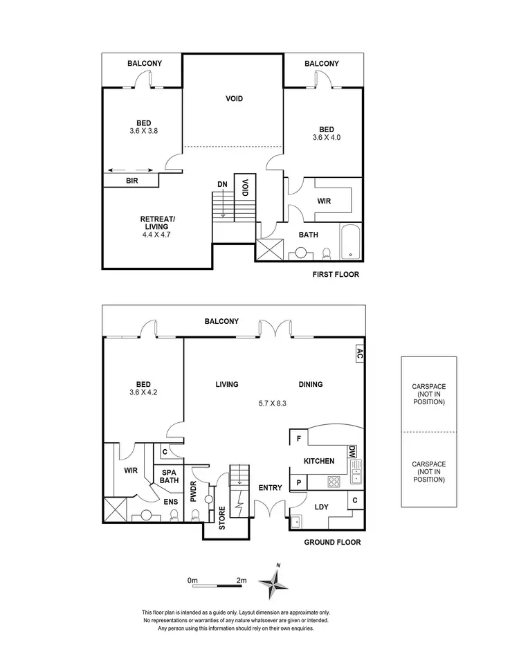 Floorplan of Homely apartment listing, 45/2 Macarthur Road, Parkville VIC 3052