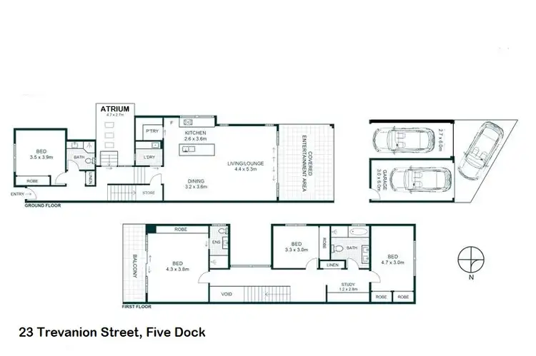 Floorplan of Homely house listing, 23 Trevanion Street, Five Dock NSW 2046