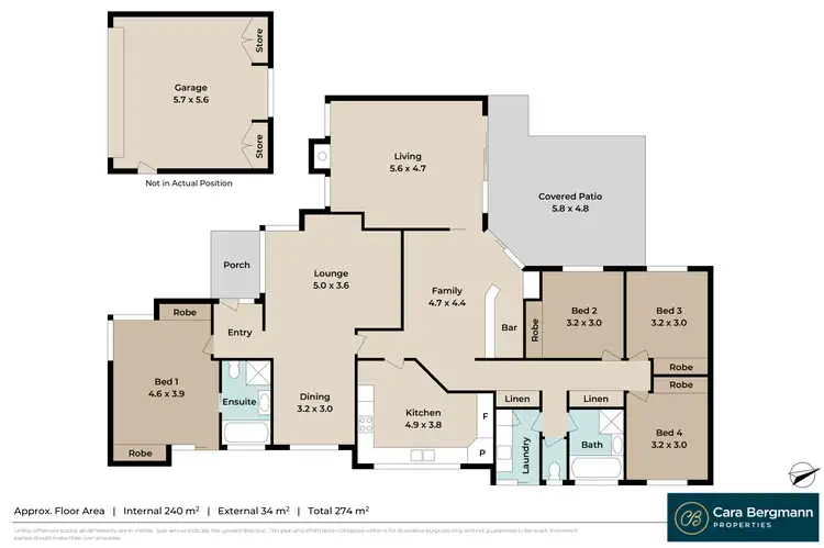 Floorplan of Homely house listing, 6 Dundas Court, Albany Creek QLD 4035