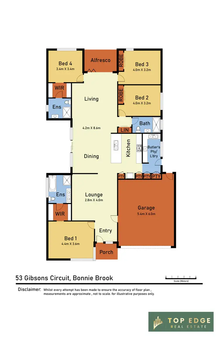 Floorplan of Homely house listing, 53 Gibsons Circuit, Bonnie Brook VIC 3335