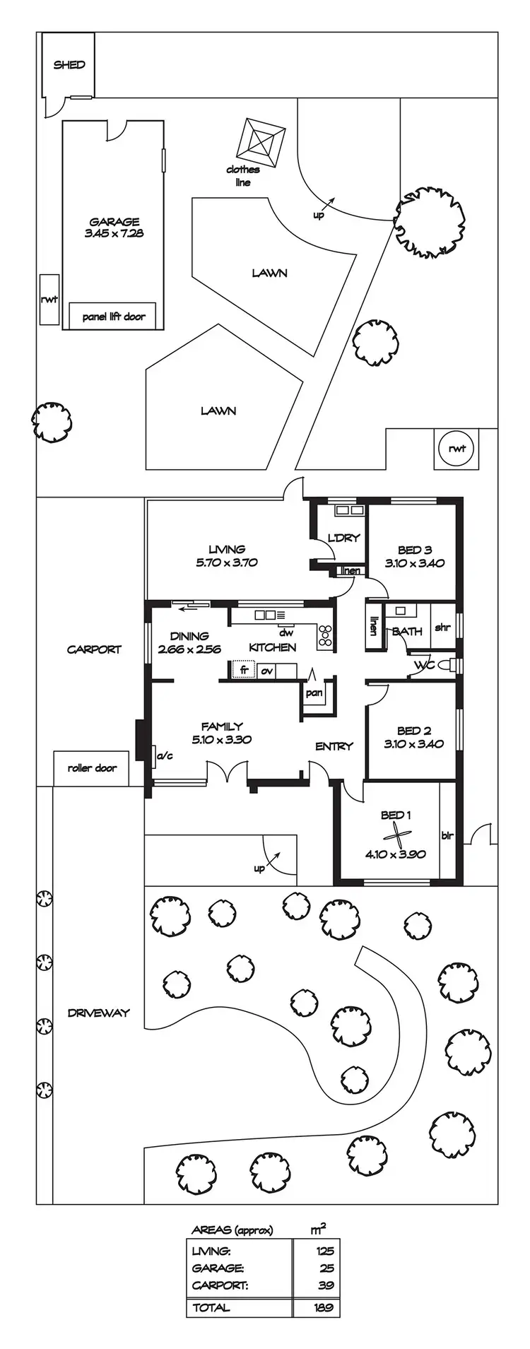Floorplan of Homely house listing, 541 Milne Road, Ridgehaven SA 5097