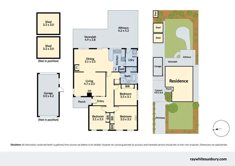 Floorplan of Homely house listing, 27 McComb Street, Sunbury VIC 3429