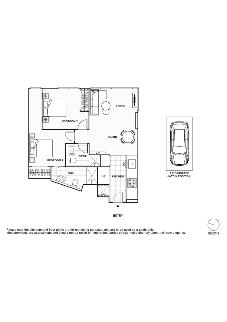 Floorplan of Homely apartment listing, 1204/28 Bouverie Street, Carlton VIC 3053