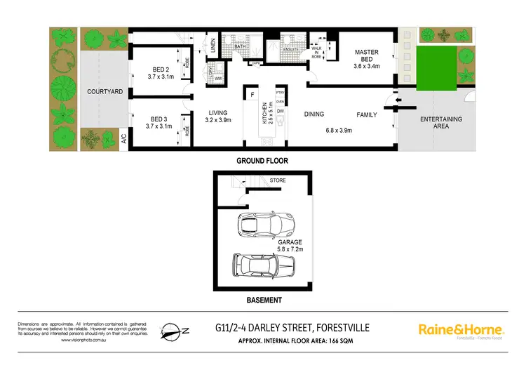 Floorplan of Homely apartment listing, G11/2-4 Darley Street, Forestville NSW 2087