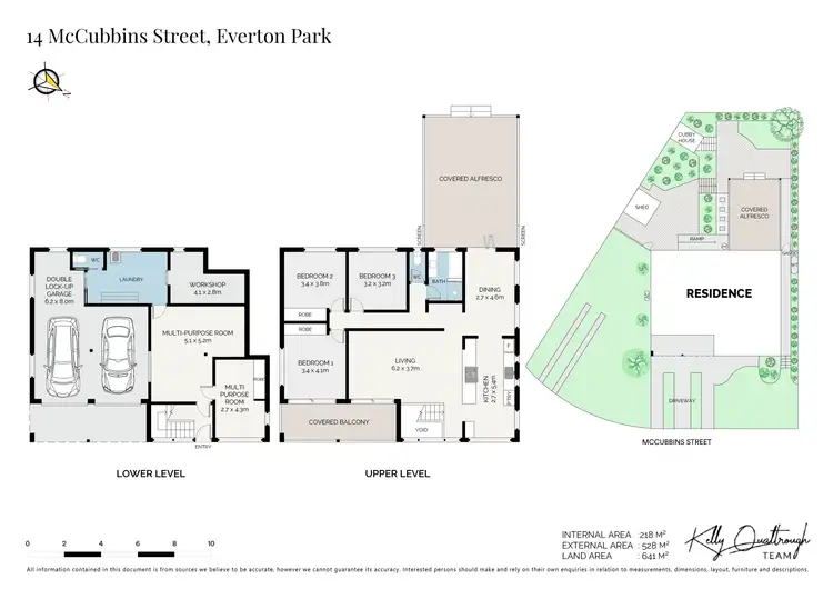 Floorplan of Homely house listing, 14 Mccubbins Street, Everton Park QLD 4053