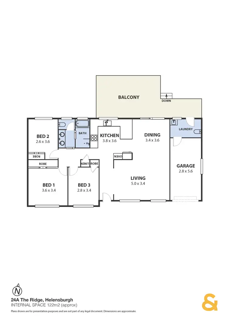 Floorplan of Homely house listing, 24a The Ridge, Helensburgh NSW 2508