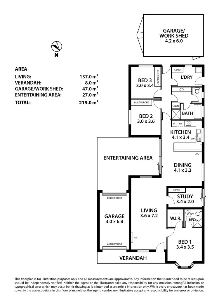 Floorplan of Homely house listing, 2/12 Pike Street, Oakbank SA 5243