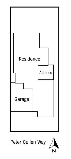 Floorplan of Homely house listing, 24 Peter Cullen Way, Wright ACT 2611