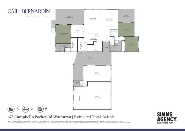 Floorplan of Homely house listing, 445-475 Campbells Pocket Road, Wamuran Basin QLD 4512