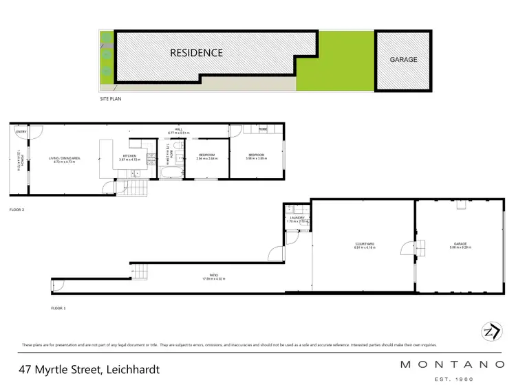 Floorplan of Homely house listing, 47 Myrtle Street, Leichhardt NSW 2040