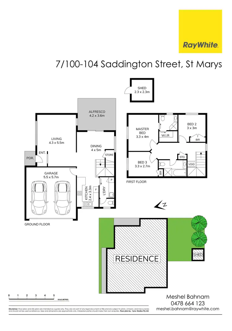 Floorplan of Homely townhouse listing, 7/100-104 Saddington Street, St Marys NSW 2760