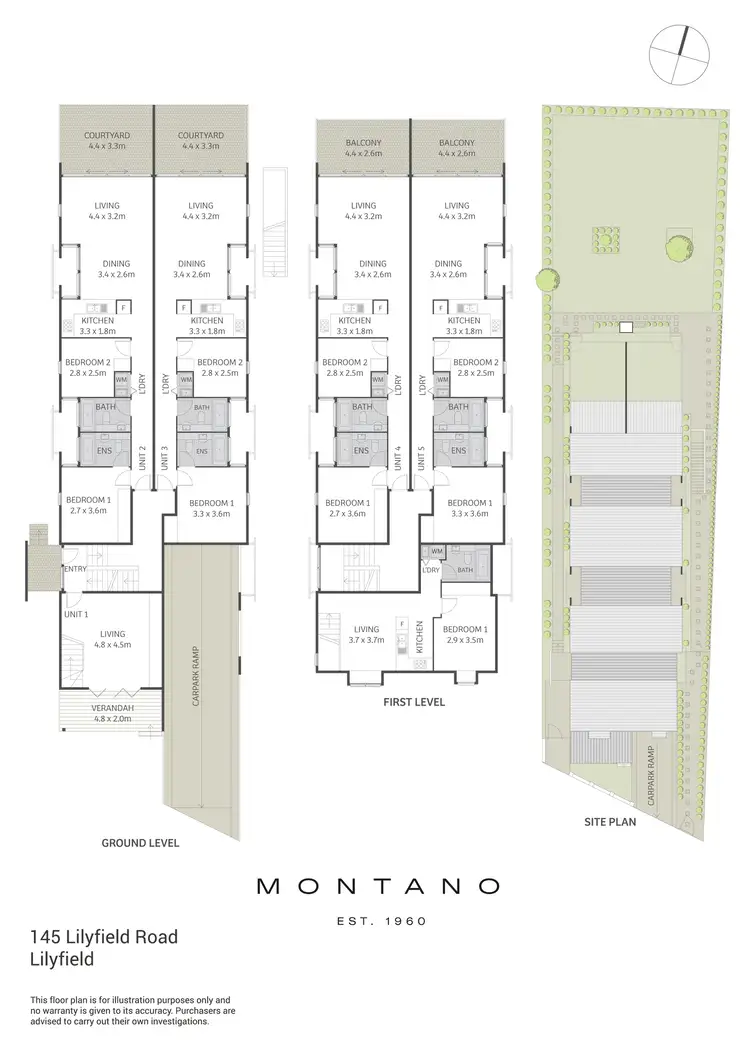 Floorplan of Homely block of units listing, 145 Lilyfield Road, Lilyfield NSW 2040