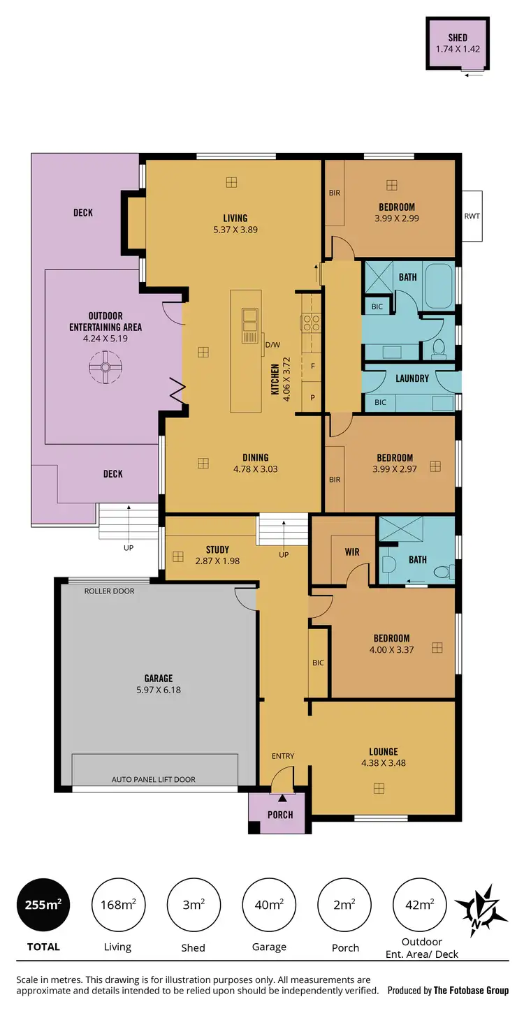 Floorplan of Homely house listing, 61 Chardonnay Boulevard, Reynella SA 5161
