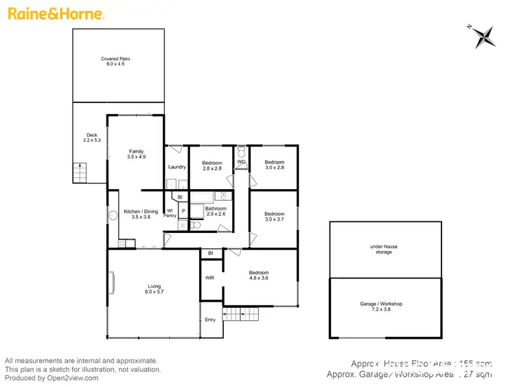 Floorplan of Homely house listing, 150 Tranmere Road, Howrah TAS 7018