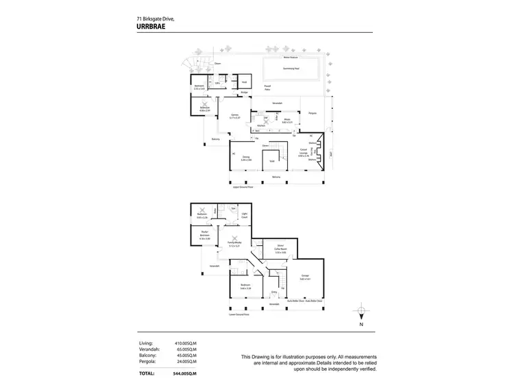 Floorplan of Homely house listing, 71 Birksgate Drive, Urrbrae SA 5064