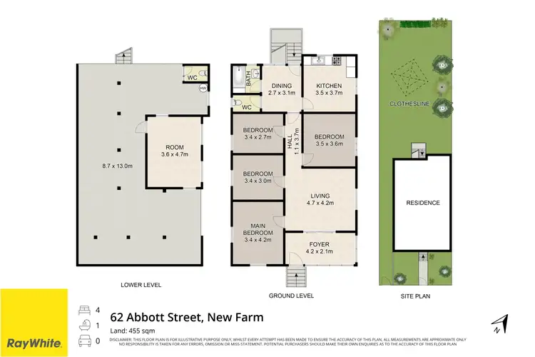 Floorplan of Homely house listing, 62 Abbott Street, New Farm QLD 4005