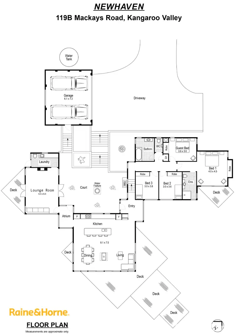 Floorplan of Homely house listing, 119B Mackays Road, Kangaroo Valley NSW 2577