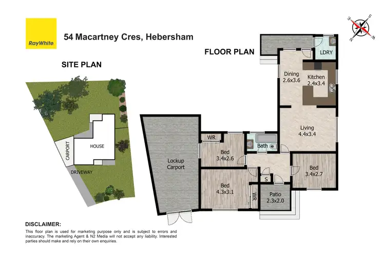 Floorplan of Homely house listing, 54 Macartney Crescent, Hebersham NSW 2770