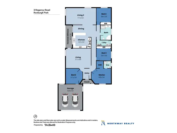 Floorplan of Homely house listing, 3 Regency Road, Roxburgh Park VIC 3064