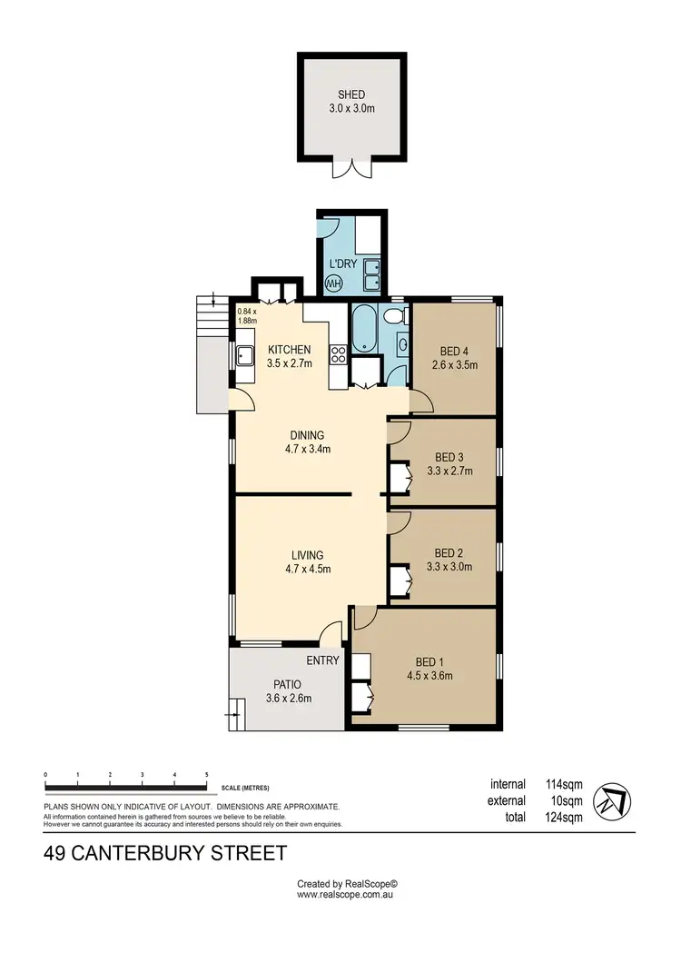 Floorplan of Homely house listing, 49 Canterbury Street, Mount Gravatt East QLD 4122