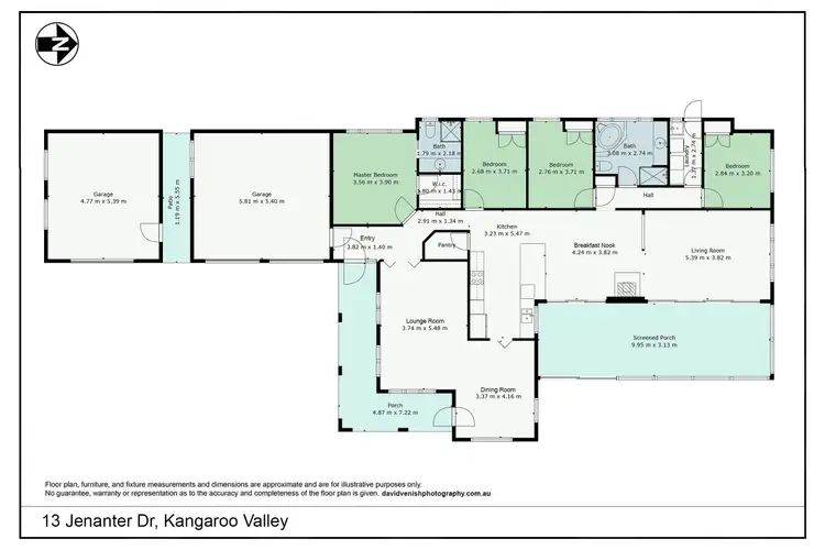 Floorplan of Homely house listing, 13 Jenanter Drive, Kangaroo Valley NSW 2577
