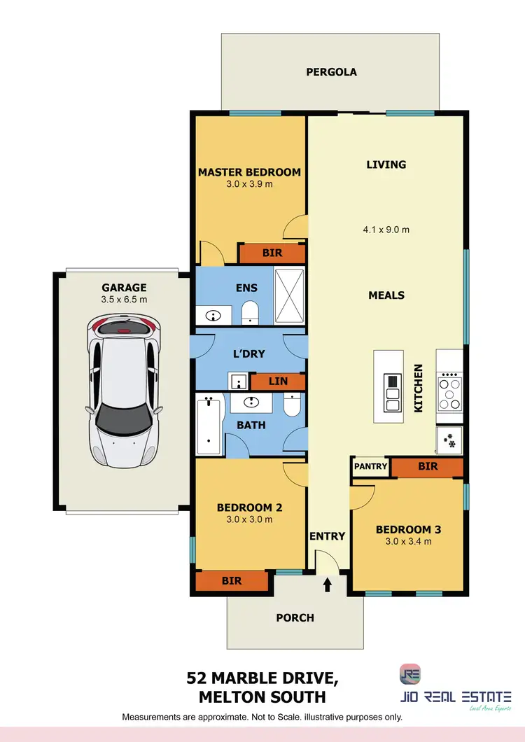 Floorplan of Homely house listing, 52 Marble Drive, Cobblebank VIC 3338