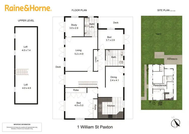 Floorplan of Homely house listing, 1 William Street, Paxton NSW 2325