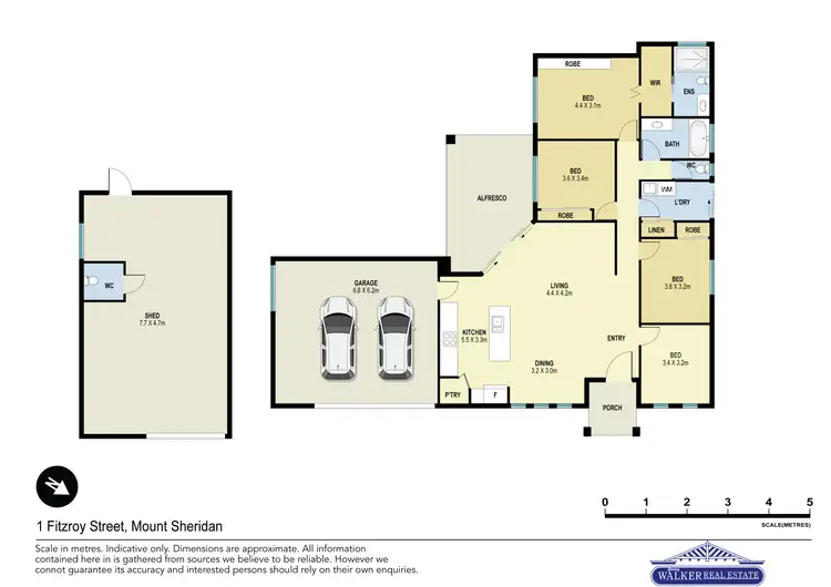 Floorplan of Homely house listing, 1 Fitzroy Street, Mount Sheridan QLD 4868