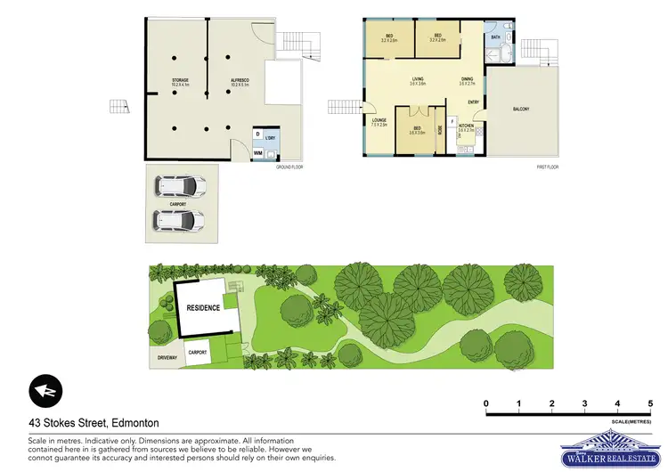Floorplan of Homely house listing, 43 Stokes Street, Edmonton QLD 4869